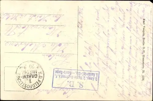 Ak Deutsche Soldaten im Kaiserreich, I. WK, Verteilung von Liebesgaben