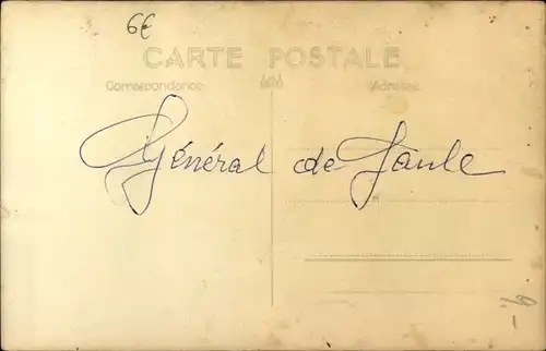 Ak Général Charles de Gaulle