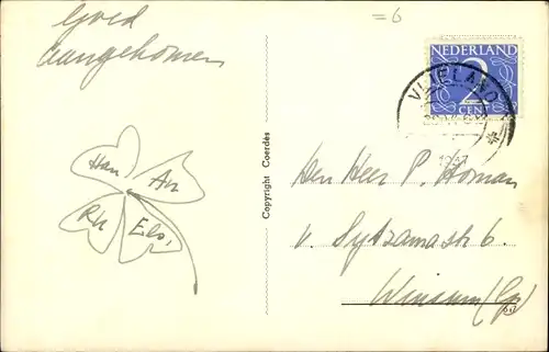 Ak Vlieland Friesland Niederlande, Dorpstraat