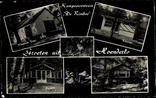 Ak Hoenderloo Gelderland, Kampeercentrum De Rimboe van 1934