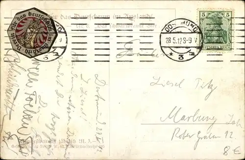 Künstler Ak Das schwarzbraune Bier das trink ich so gerne, Wirtshausszene