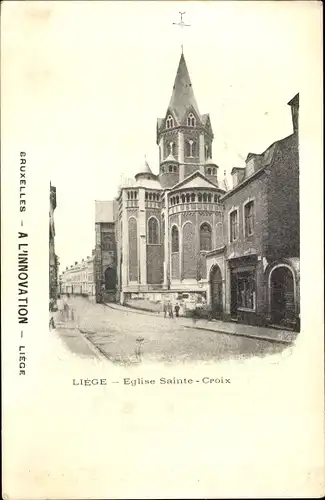 Ak Liège Lüttich Wallonien, Eglise Sainte-Croix