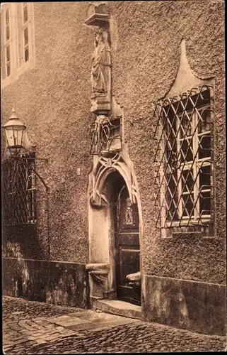 Ak Meißen in Sachsen, Tor der Domdechanei, erbaut 1526