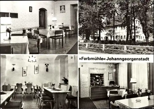 Ak Johanngeorgenstadt im Erzgebirge, Farbmühle, Betriebsferienheim VEB Braunkohlekombinat Bitterfeld