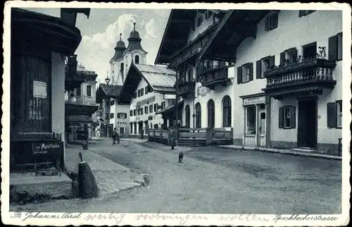 Ak Sankt Johann in Tirol, Speckbacherstraße