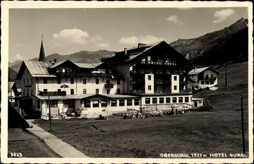 Ak Obergurgl Gurgl in Tirol, Hotel Gurgl