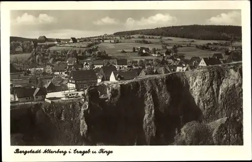 Ak Altenberg im Osterzgebirge, Panorama, Binge