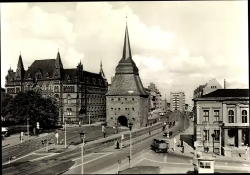 Ak Hansestadt Rostock, Am Steintor