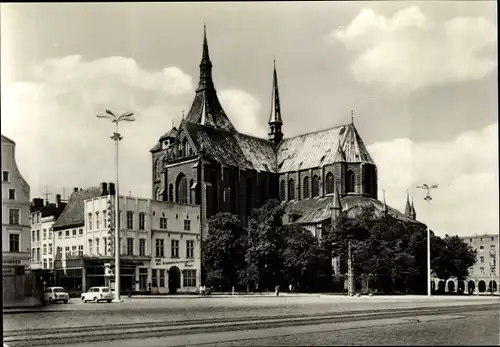 Ak Hansestadt Rostock, Marienkirche