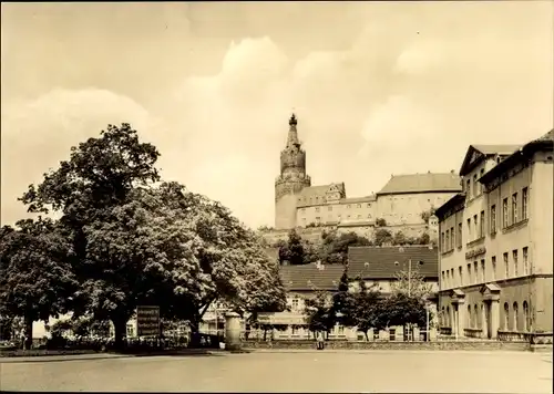 Ak Weida in Thüringen, Platz der Freiheit