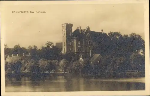 Ak Ronneburg in Thüringen, Schloss