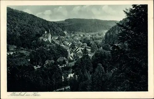 Ak Altenbrak Thale im Harz, Panorama