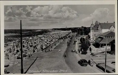 Ak Ostseebad Kühlungsborn, Strand, Promenade
