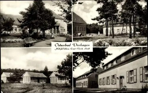 Ak Ostseebad Dierhagen, FDGB Heim Ernst Moritz Arndt