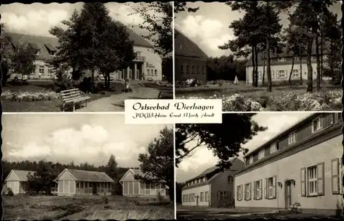 Ak Ostseebad Dierhagen, FDGB Heim Ernst Moritz Arndt