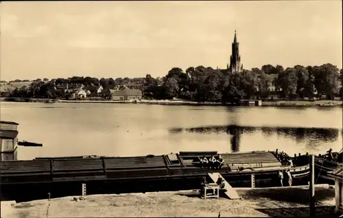 Ak Malchow in Mecklenburg, Blick zur Klosterkiche