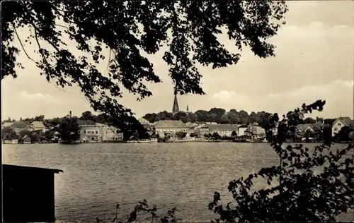 Ak Malchow in Mecklenburg, Blick über den See