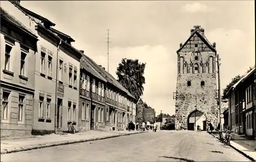 Ak Lychen in der Uckermark, Stargarder Tor