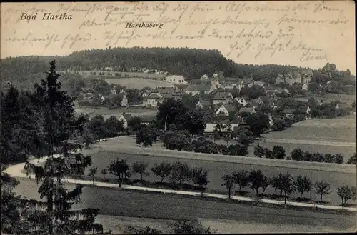 Ak Hartha in Sachsen, Panorama, Harthaberg