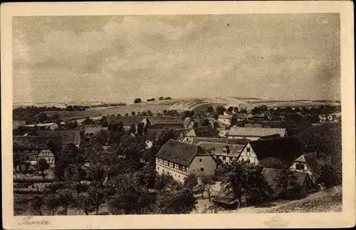 Ak Prositz Grimma Sachsen, Totalansicht