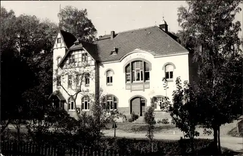 Foto Ak Borlas Höckendorf Klingenberg im Osterzgebirge, Gasthof Erbgericht