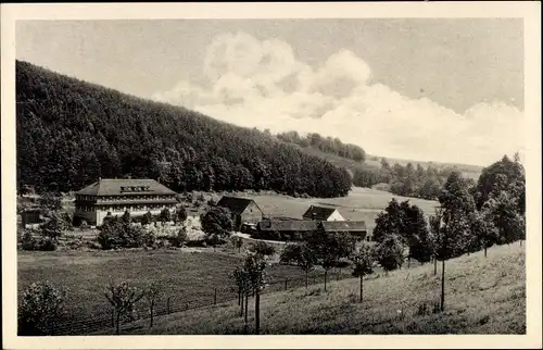 Ak Eisenberg in Thüringen, Amtsschreibermühle, Hotel und Pension
