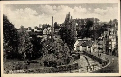 Ak Kirchberg in Sachsen, Teilansicht