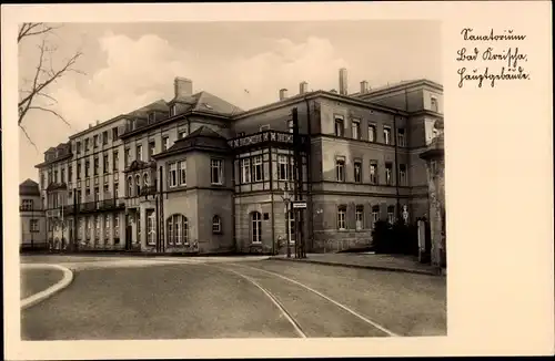 Ak Bad Kreischa, Hauptgebäude vom Sanatorium