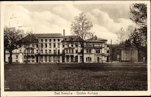 Ak Bad Kreischa, Großes Kurhaus