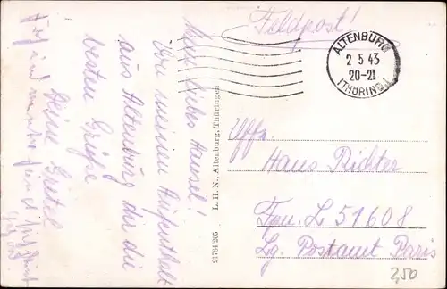 Ak Altenburg in Thüringen, Schloss, Rote Spitzen, Skatbrunnen, Schlosskirche