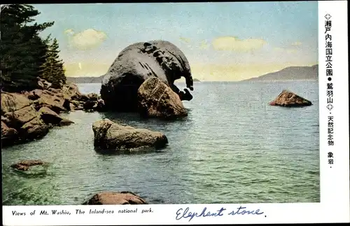 Ak Japan, Elephant Stone, National Park