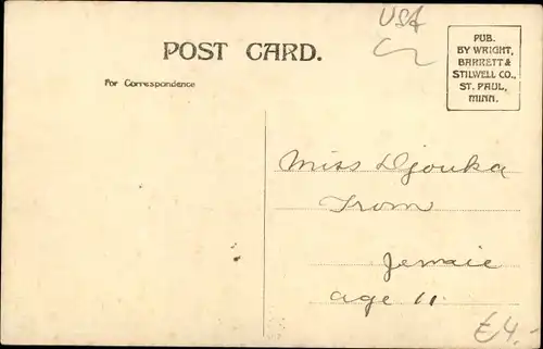 Ak Baldwin Wisconsin USA, Dutch Reform Church