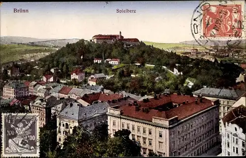 Ak Brno Brünn Südmähren, Spielberg