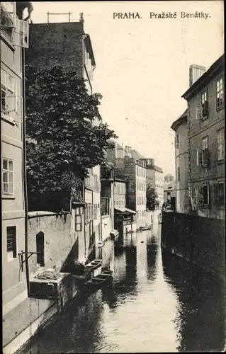 Ak Praha Prag Tschechien, Pražské Benátky