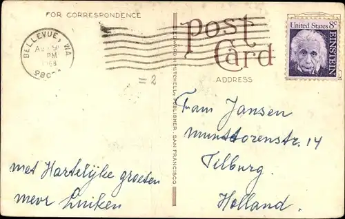 Ak Washington State USA, Cabin in Cedar Stump