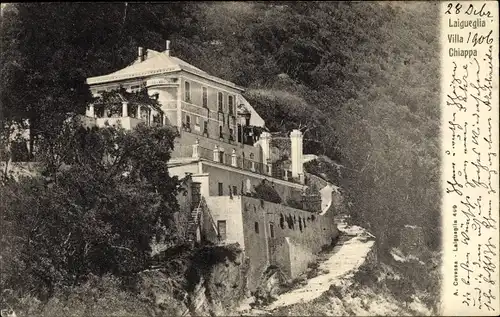 Ak Laigueglia Liguria, Villa Chiappa
