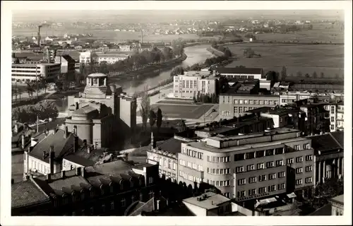 Ak Hradec Králové Königgrätz Stadt, Panorama
