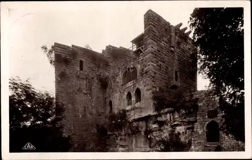 Ak Niederbronn les Bains Bad Niederbronn Elsass Bas Rhin, Wasenburg