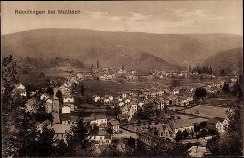 Ak Keuchingen Mettlach im Saarland, Gesamtansicht