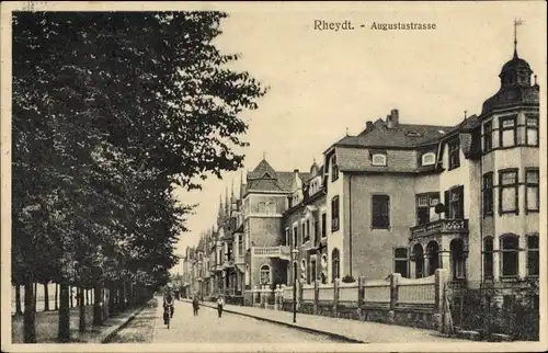Ak Rheydt Mönchengladbach am Niederrhein, Augustastraße