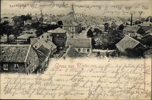 Ak Mettmann in Nordrhein Westfalen, Gesamtansicht
