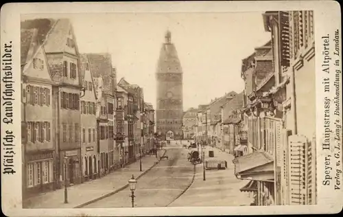 CdV Speyer am Rhein, Hauptstraße, Altpörtel