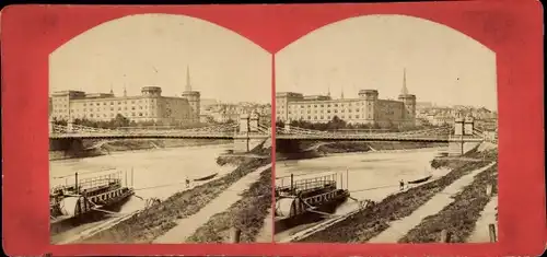 Stereo Foto Wien, Franz Josef Kaserne, Brücke