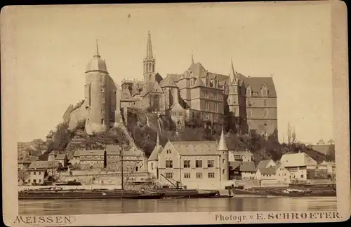 Foto Meißen an der Elbe, Albrechtsburg, 1894