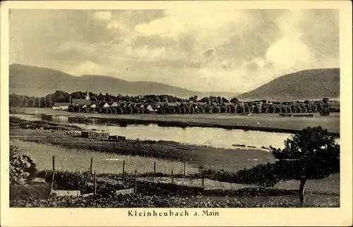 Ak Kleinheubach am Main Unterfranken, Totalansicht