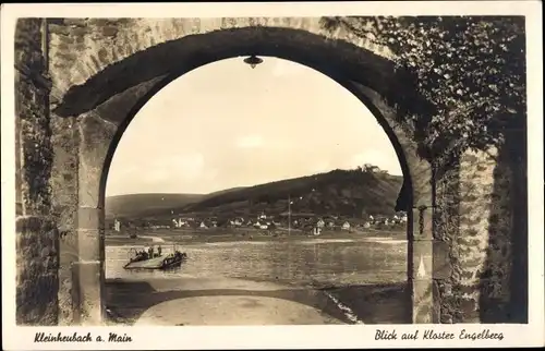 Ak Kleinheubach am Main Unterfranken, Blick auf Kloster Engelberg