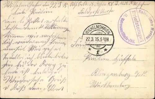 Foto Ak Deutsche Marinesoldaten in Uniformen, Kaiserliche Marine, 1915