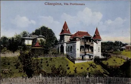 Ak Câmpina Rumänien, Villa Provinceanu