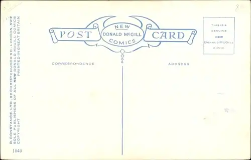 Künstler Ak McGill, Donald, I can't get my winkle out, the more I try, the further it goes in