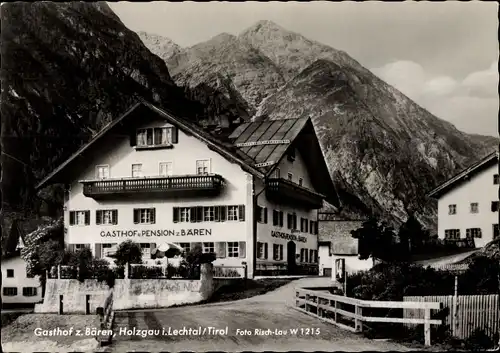 Ak Holzgau in Tirol, Gasthof z. Bären